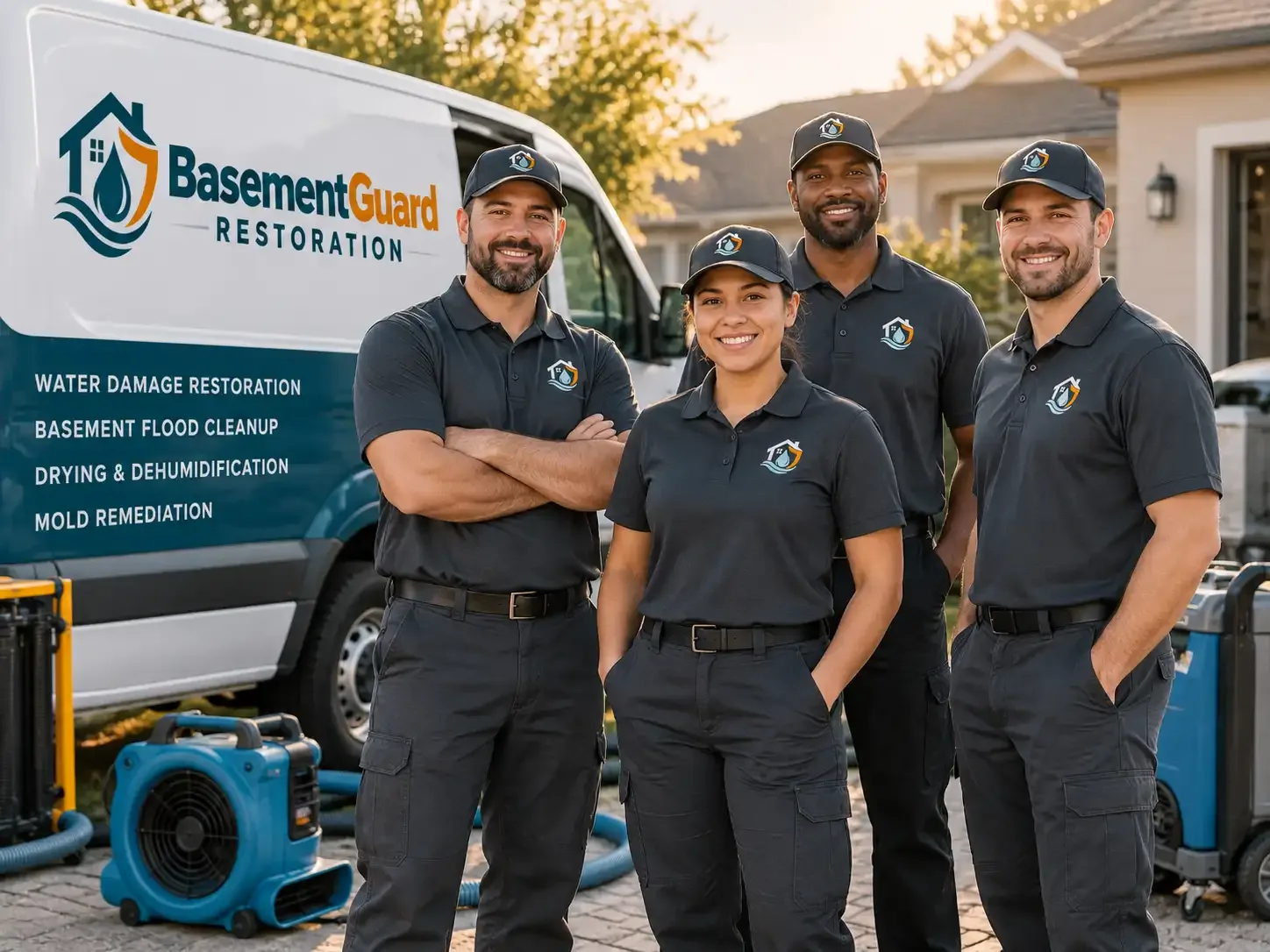 Basement Water Damage Restoration company in Urania, LA